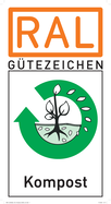 Aufkleber RAL-GZ Kompost - Outdoor