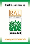 Werbeschild RAL-Gütezeichen Gärprodukt
